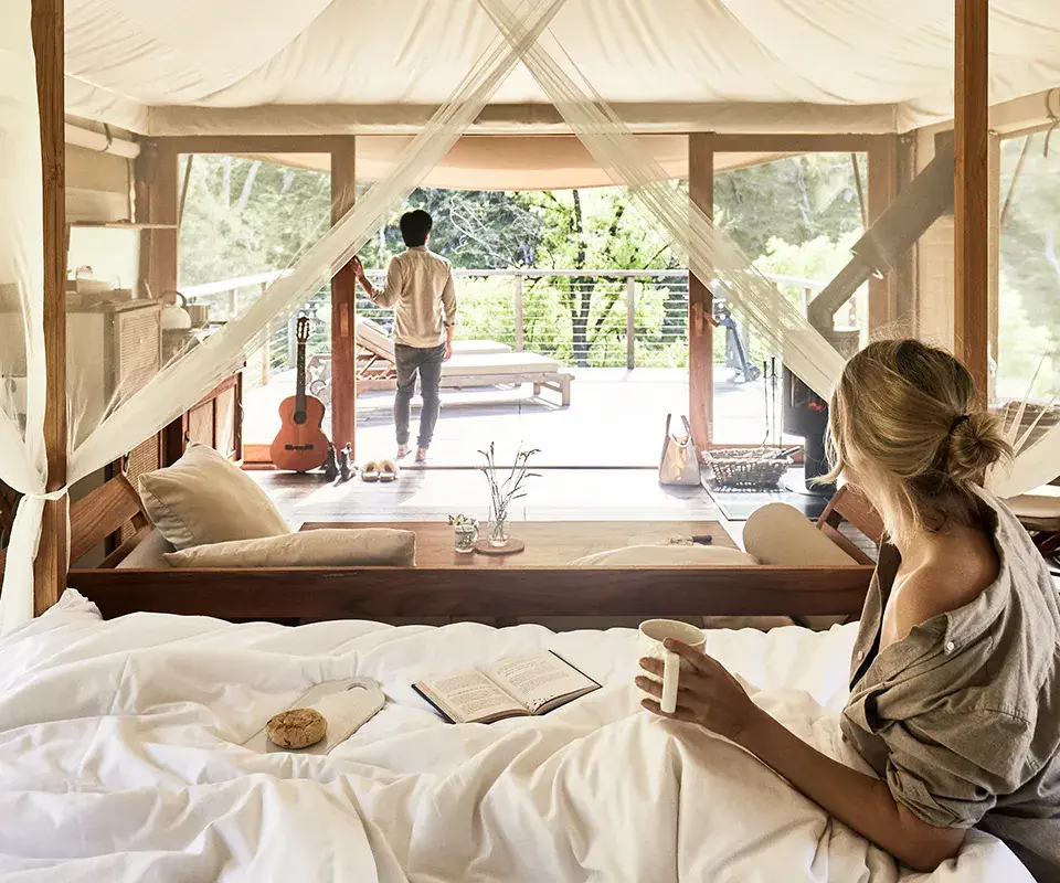Blend indoor luxury with the great outdoors